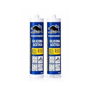 Silicona acética transparente 280 ml