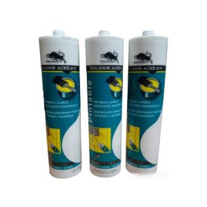 Sellador acrílico pintable blanco 280 ml