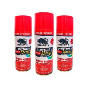 Pintura en spray rojo 400 ml