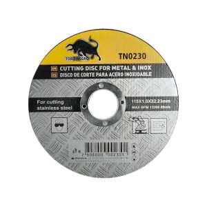 Disco de corte metal e inox 4,5" (115 mm)