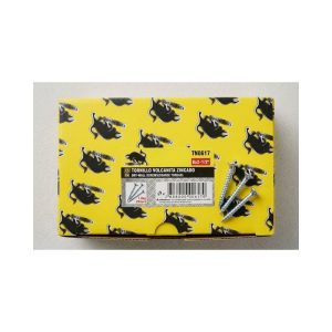 Tornillo 8 x 2-1/2" zincado · caja 1 kg (290 u.)