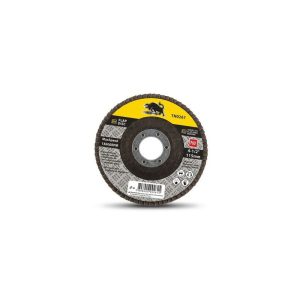 Disco flap madera grano 60 · 4,5"
