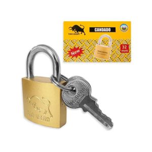 Candado de seguridad 32 mm · 3 llaves