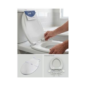 Tapa asiento WC universal blanca YTS