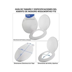 Tapa asiento WC cierre normal